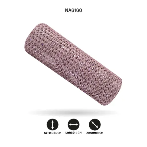 [NA6160] MALLA 24cm x 5y PALO ROSA [PAC5083]