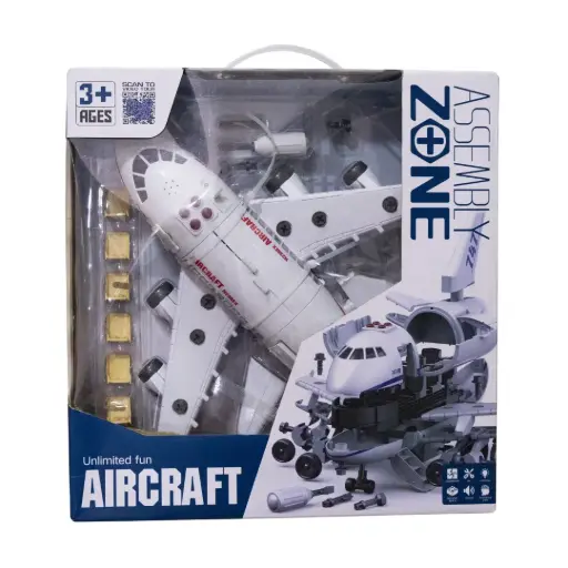 [JU10495] AVION 747 DIDACTICO DESARMABLE DE FRICCION [YW9089]