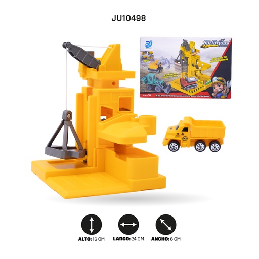 [JU10498] SET DE GRUA DE CONSTRUCIÓN [9977-61]