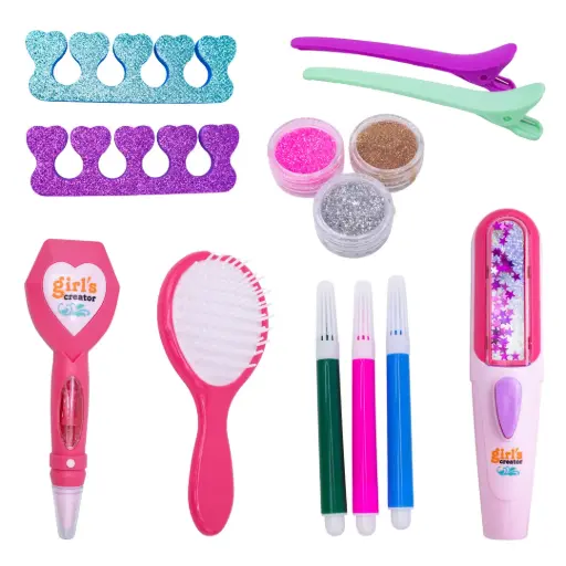 [JU10522] EQUIPO  SALON DE BELLEZA  3 EN 1 (TATTO , UÑAS, CABELLO)  [MBK-375]