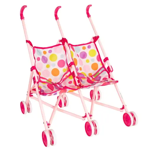 [JU10532] COCHE DOBLE PARA MUÑECA [0881MA]