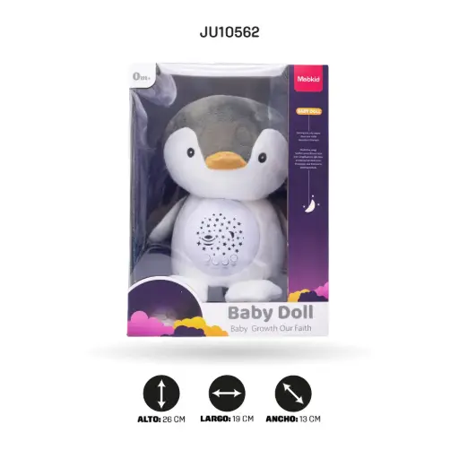 [JU10562] MUÑECO DE PELUCHE (PINGÜINO) [MBQ662-5A]