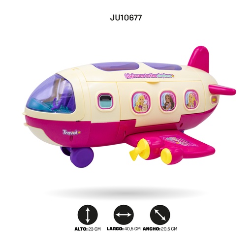 [JU10677] JUEGUETE FIGURA AVION JUMBO [8033]