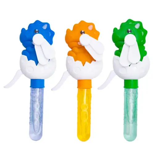 [JU10732] VENTILADOR DE BURBUJAS FIGURA HUEVO DE DINOSAURIO X12 UND [1188-146]