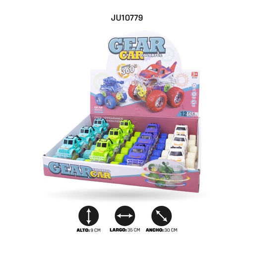 [JU10779] CAMIONETA DE ACROBACIAS DE DOBLE INERCIA [YM-1107F]