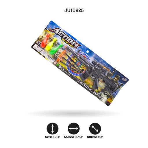 [JU10825] JUEGO DE PISTOLA FRANCOTIRADOR [1985-44]