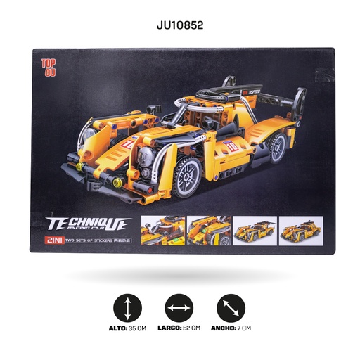 [JU10852] COCHES DE RETROCESO X483 PIEZAS [48016]