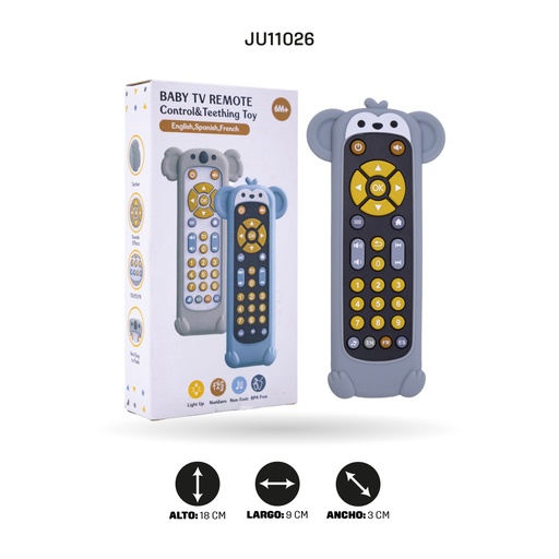 [JU11026] CONTROL REMOTO FIGURA ELEFANTE [TT608]