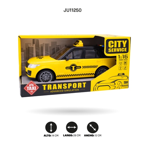 [JU11250] TAXI INERCIAL ESCALA 1:16 [8806A-1]