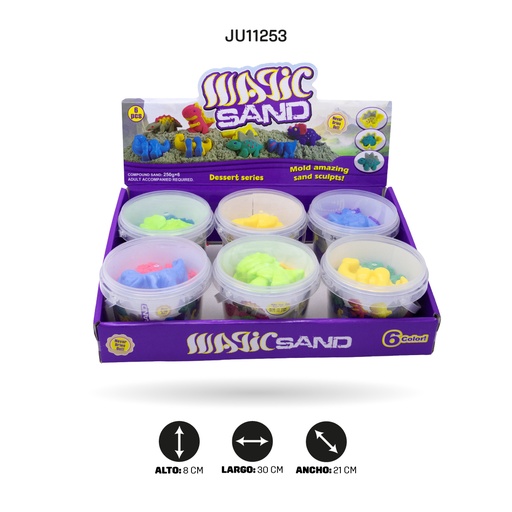 [JU11253] CUBO DE ARENA ESPACIAL DE 1500 G [882-257]