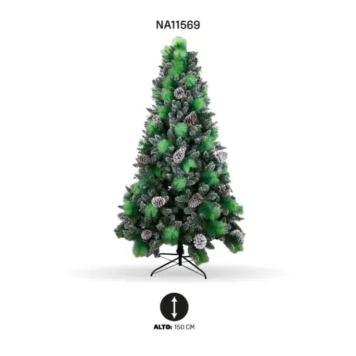 [NA11569] ARBOL DE NAVIDAD F23102 150 CM/428T [PAC5533]