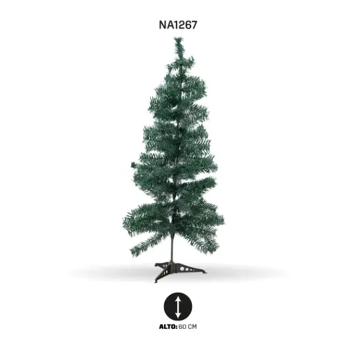 [NA1267] ARBOL DE NAVIDAD 60 CM -50PIN [PAC4891]