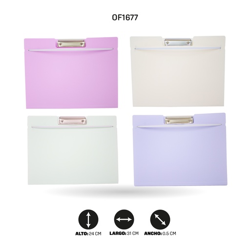 [OF1677] CARPETA CON GANCHO Y BANDA Y991 A3 [PAC4533]