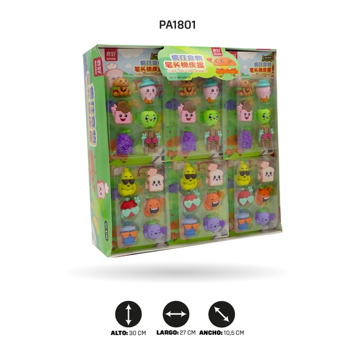 [PA1801] BORRADOR COMIDA LOCA QH-8744  [PAC4619]