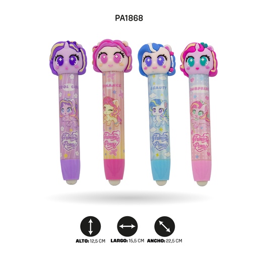 [PA1868] BORRADOR JD-5302 CABEZA DE UNICORNIO [PAC4635] DISPLAY X 24