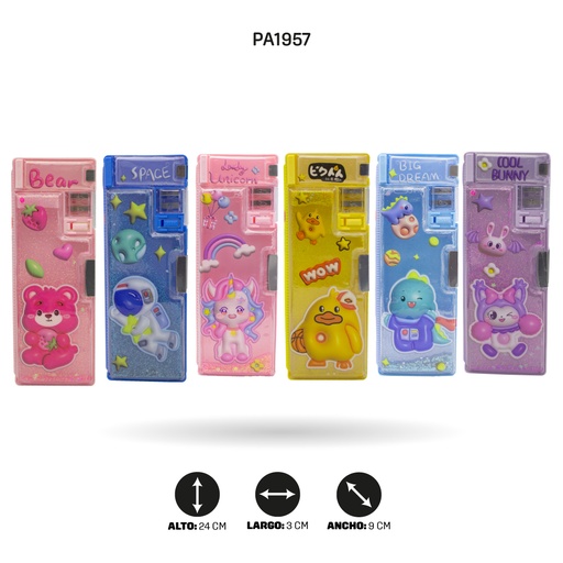 [PA1957] ESTUCHE MULTIFUNCIONAL ESCARCHADO 6 MOTIVOS XPM-562 [PAC4691]