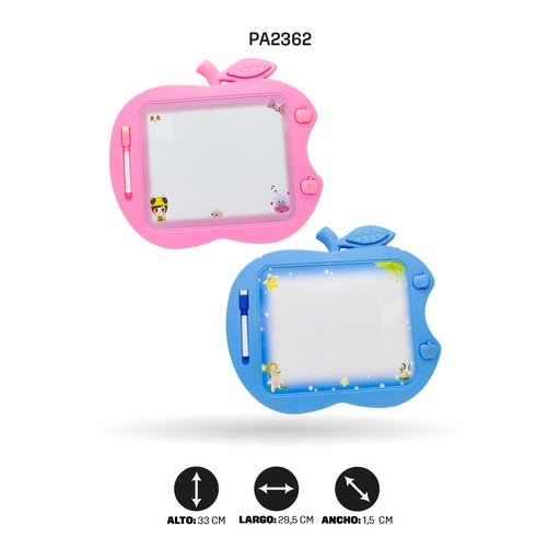 [PA2362] TABLERO 7066 DE MANZANA PARA NIÑO Y NIÑA [PAC4741]