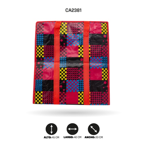 [CA2381] BOLSA DE MERCADO 40x45x20CM [PAC5170]