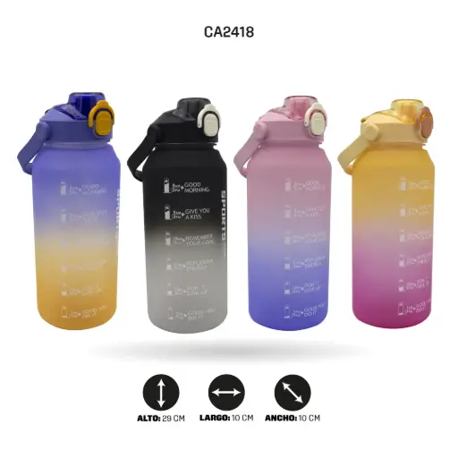 [HO2418] TERMO BICOLOR 2000ML - 2356 [PAC4801]