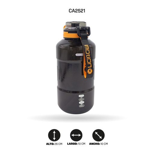 [HO2521] TERMO MOTION NEGRO 500 ML, G758 -2010ML [PAC4958]