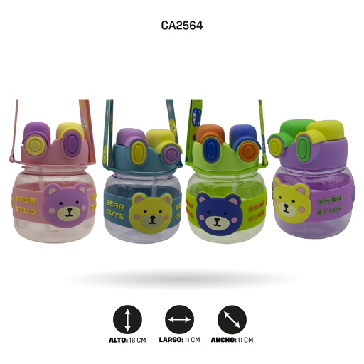 [HO2564] TERMO DE OSOS DOBLE FUNCIÓN 4 MOTIVOS 2036 -1000ML [PAC4962]