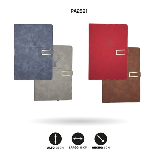 [PA2591] AGENDA CON BROCHE REF 16-2311 B5 [PAC4659]