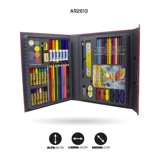 [AR2613] SET DE ARTE 91 PCS DQC27003 [PAC4888]