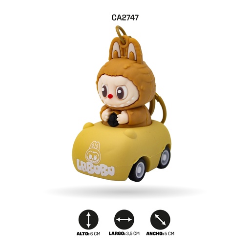 [CA2747] LLAVERO LABABU CARRO [PAC5849]
