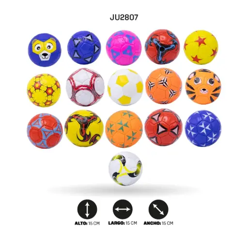 [JU2807] BALÓN DE FUTBOL #2 [PA00277]