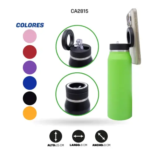[HO2815] TERMO CON TRIPODE PARA CELULAR 710ML [PAC5903]