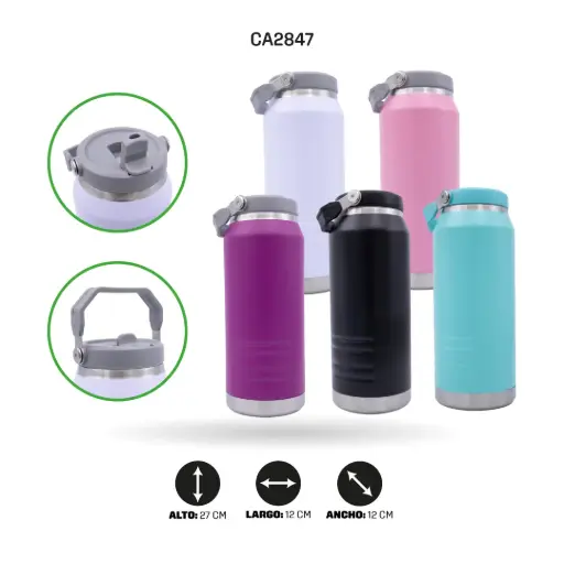 [HO2847] TERMO TERMICO CON MANIJA 1600ML [PAC5905]