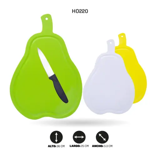 [HO220] TABLA PERA Y CUCHILLO N8805S [PAC6445]