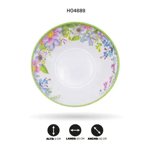 [HO4689] ENSALADERA 30cm GK49886 [PAC6521]