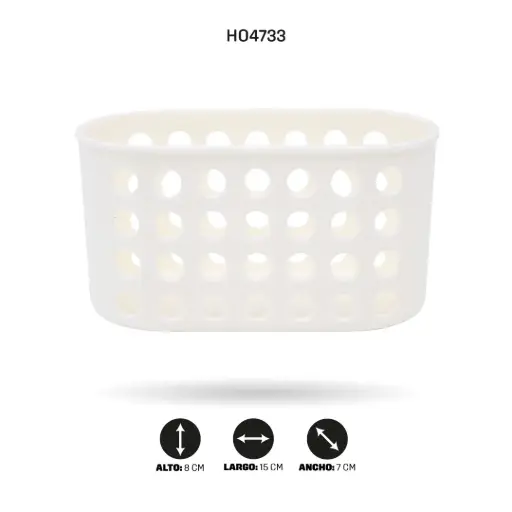 [HO4733] ORGANIZADOR DE BAÑO CON CHUPA DE SUCCION GS91803 [PAC6540]