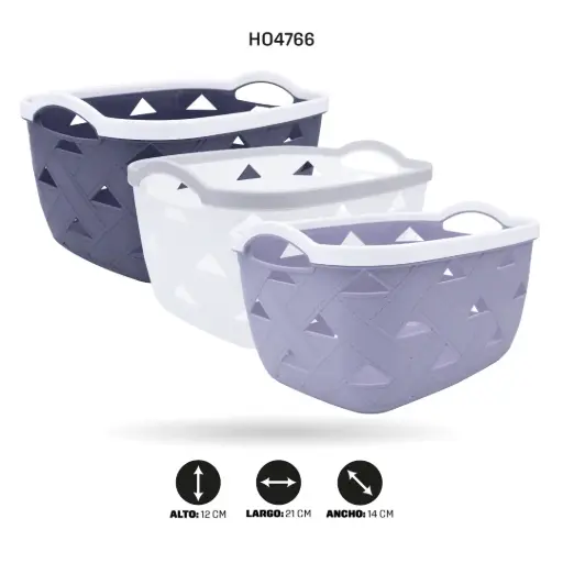 [HO4766] CESTA PEQUEÑA DE ALMACENAMIENTO GS51581 [PAC6567]
